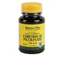 Nature's Plus Minerals Chromium Picolinate 90 tablets.