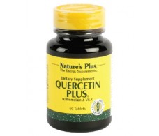 Nature's Plus Quercetín Plus Vitamina C y Bromelina 60 comprimid