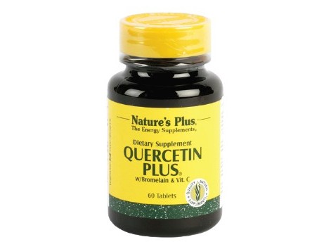 Nature's Plus Plus Quercetina Bromelain vitamina C e 60 comprimi
