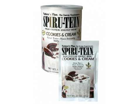 Nature´s Plus Spiru-Tein Cookies & Cream 525 Gramm.