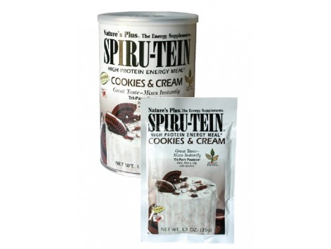 Nature´s Plus Spiru-Tein Cookies & Cream 525 gramos.