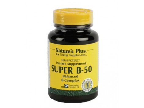 Nature's Plus Super B-50 Complex 60 comprimidos
