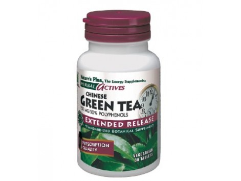 Nature's Plus Chinese Green Tea 30 Tabletten.