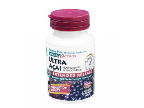 Nature's Ultra Açai 30 comprimidos.