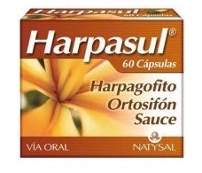 Natysal Harpasul (devil's claw, Ortosifón) 60 capsules.
