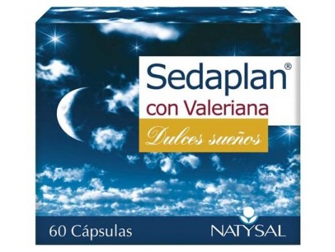 Natysa Sedaplan (valerian) 60 Capsules. Natysa Sedaplan (valerian) 60 Capsules.