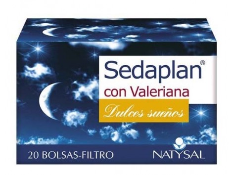 Natysal Valerian Infusion Sedaplan  20 filters.