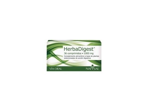 Natysal Herbadigest 36 tablets.