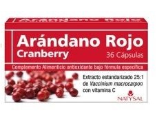 Natysal Cranberry 36 capsules.