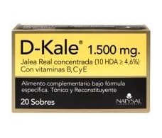 Konzentrierte Natysal Royal Jelly 1500mg 30 Briefumschläge.