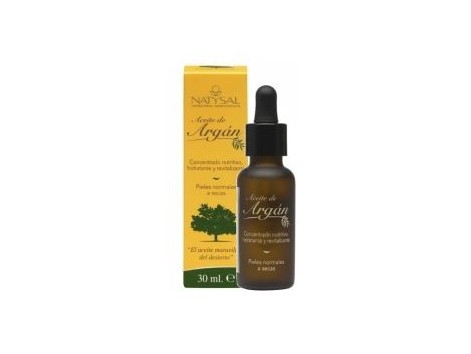 Natysal Argan Oils (Moisturizing, firming, regenerating) 30 ml.