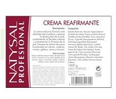 Natysal Crema Reafirmante 1000 ml.