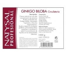 Natysal Ginkgo Natural Cream Kreislauf 1000ml.