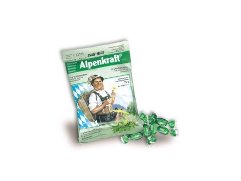 Alpenkraft Caramelos 75 gramos, Salus.