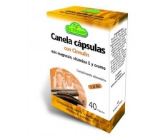 Canela con Cinnulin (Nivel de azúcar) 40 cápsulas. Dr Dunner.