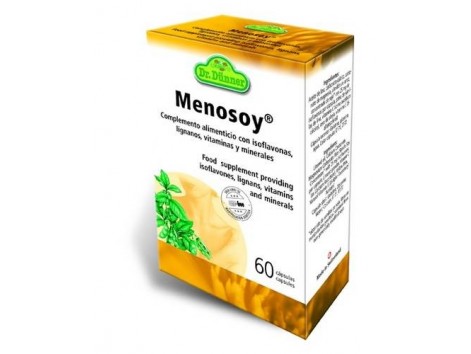 Isoflavone und Lignane Menosoy 60 Kapseln. Dr Dunner.