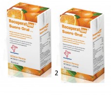 Esteve Recuperação de soro oral laranja 2x250ml.