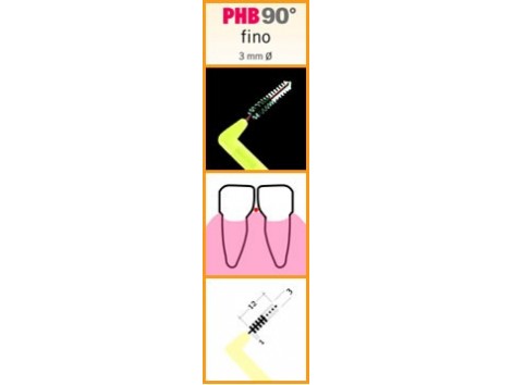 PHB 90 interdental brushes Fino 6 +.