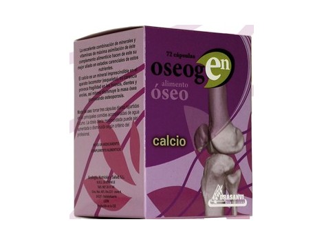 Oseogen Alimento Oseo 72 cápsulas.