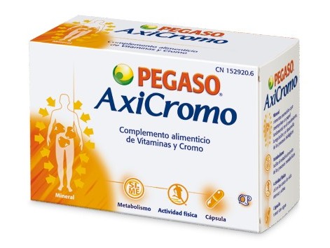 Pegaso AxiCromo 50 capsules. Pegaso AxiCromo 50 capsules.