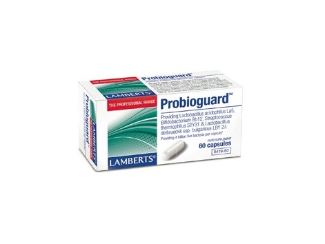 Lamberts Probioguard (suplemento probiótico) 60 cápsulas.