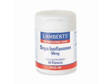 Lamberts Isoflavonas de soja 50mg (menopausia) 60 Tabletas.