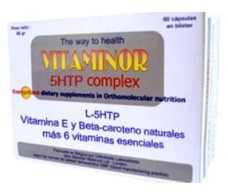Vitaminor 5 HTP Complex Box 60 capsules.