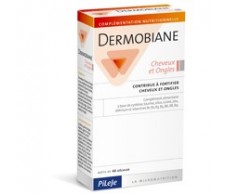 Dermobiane Pileje Cabelos e Unhas 40 cápsulas.