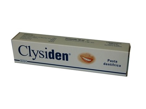 Clysiden pasta dentrifica 50 ml blanqueadora