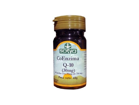 Sotya Coenzima Q10 (energia e antioxidantes) 60 pérolas.