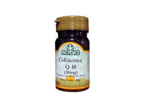 Sotya Coenzyme Q10 (energy and antioxidants) 60 pearls.