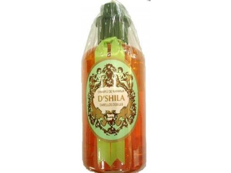 D'Shila Orange Shampoo (hair weak and brittle) 300ml.