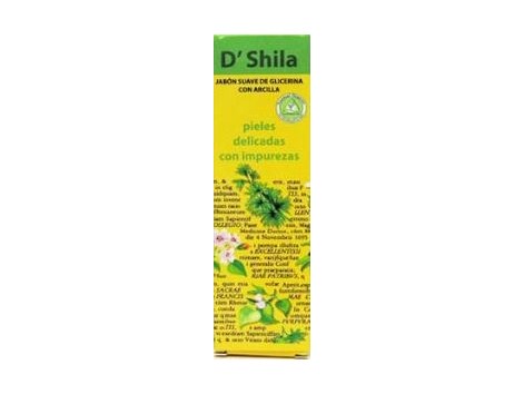 D'Shila Bentonite Clay Soap (exfoliating) 250ml.