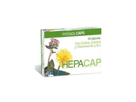 Ynsadiet Hepacap (Hepático, Digestivo) 30 cápsulas.