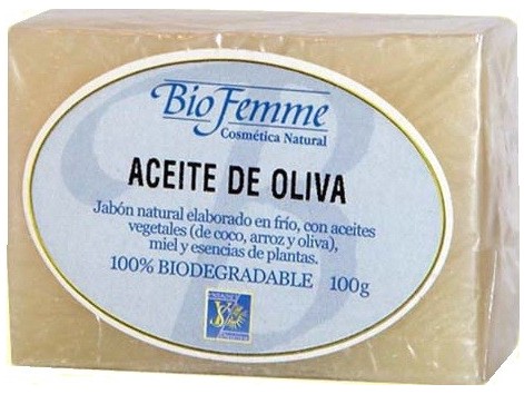 Ynsadiet Bio Femme Jabón de Aceite de Oliva 100 gramos.
