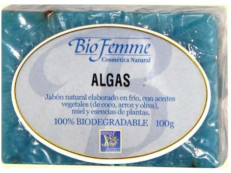 Bio Femme Ynsadiet  sabonete de Algas  100 gramas.