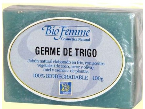 Bio Femme Ynsadiet germe de trigo 100 gramas de sabonete.