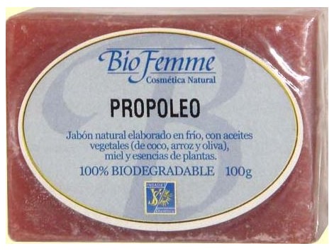 Bio Femme Ynsadiet Propolis Soap 100 grams. Bio Femme Ynsadiet Propolis Soap 100 grams.