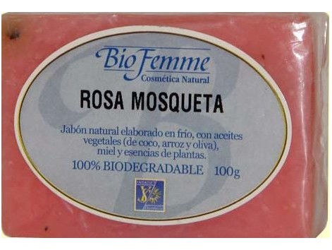 Bio Femme Ynsadiet Rosehip Exfoliating Soap 100 grams.