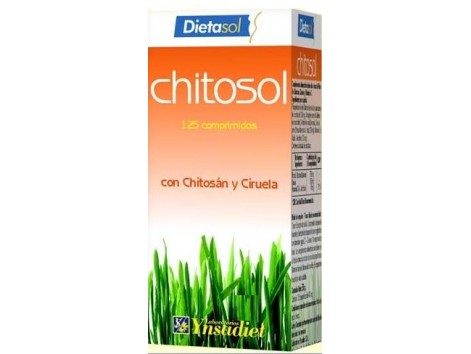 Ynsadiet Chitosol (chitosan and plum) 125 tablets.