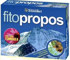 Echinacea Ynsadiet Fitopropos mit 45 Kapseln.