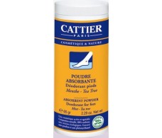Cattier absorbent powder - Foot Deodorant 65 grams.