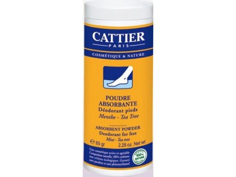 Cattier absorbent powder - Foot Deodorant 65 grams. Cattier absorbent powder - Foot Deodorant 65 grams.
