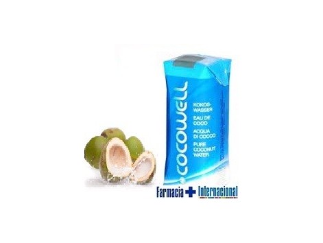 100% Natural Cocowell Agua de Coco 330ml.