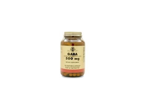 Solgar GABA 500 mg. 50 capsulas Acido Gamma Aminobutírico