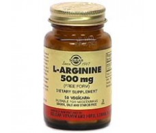 Solgar L-Arginine 500 mg. 50 capsules