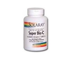 Solaray Super Bio C Buffered 100 capsulas.