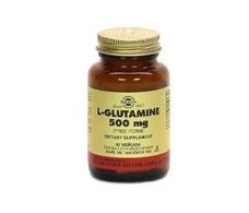 Solgar L-Glutamine 500 mg. 250 vegetable capsules