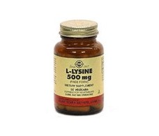 Solgar L-Lysine 500 mg. 50 capsules