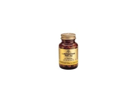 Solgar L-Methionine 500 mg. 30 capsules